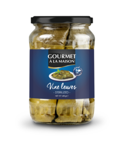 Jar of vine leaves