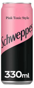 Schweppes pink tonic 330ml