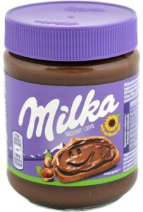 Milka export assortment chocolate spread 350gr