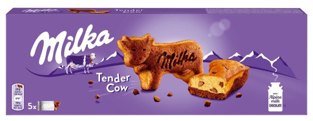 Milka tender cow