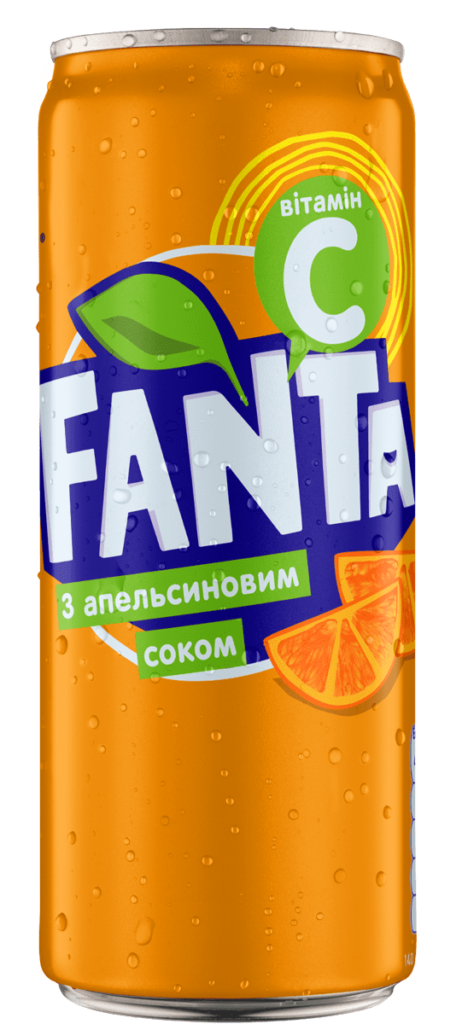 Fanta 330 ml can logistics
