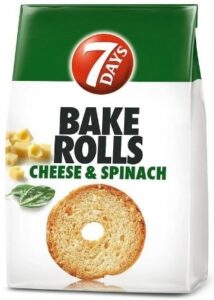 Bake rolls cheese and spinach