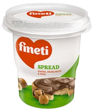 Fineti exporter Chocolate spread cocoa 380gr
