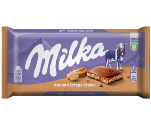 Milka Almond Crispy Creme