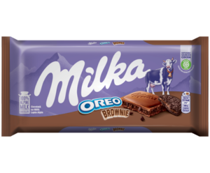 Milka Oreo brownie