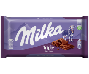 Milka triple choco cocoa